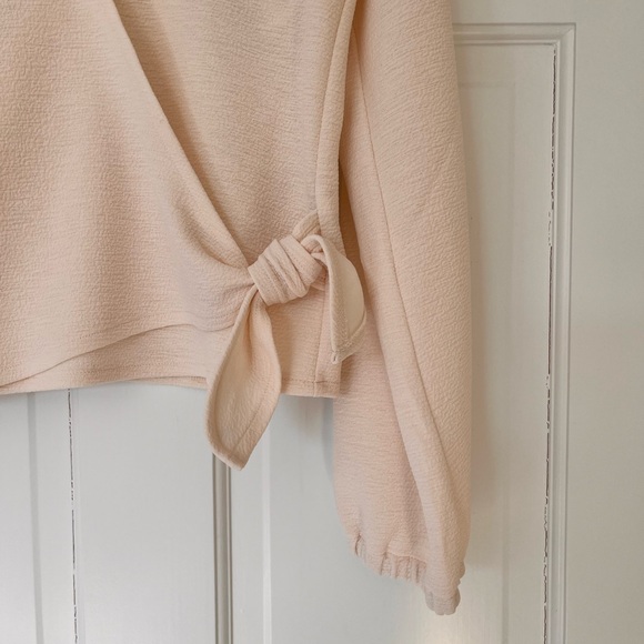 Madewell Texture & Thread Wrap-Style Shirt - Picture 3 of 8